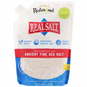 Real Salt, Fine Salt, 26 oz (737 g)
