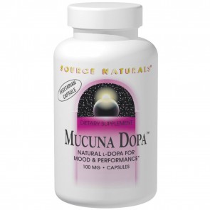 Source Naturals, Mucuna Dopa, 100 mg, 120 Capsules