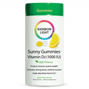 Rainbow Light Sunny 50 Gummies Vitamin D3 1,000 IU