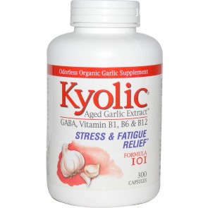 Wakunaga - Kyolic, Stress & Fatigue Relief Formula 101, 300 Capsules