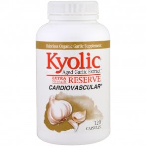 Kyolic Reserve Aged Garlic Extract - 120 Capsules - Supports Healthy