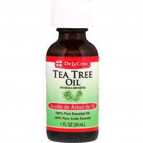 De La Cruz Tea Tree Oil Aceite de Arbol de Te 1 fl oz (30mL)