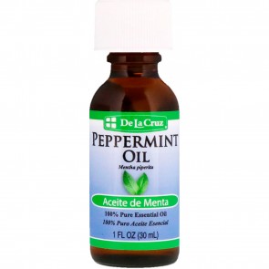 De La Cruz Peppermint Oil Aceite de Menta 1 fl oz (30mL)