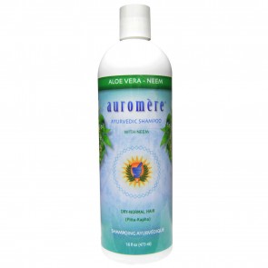 Auromere Ayurvedic Shampoo Aloe Vera Neem 16 fl oz