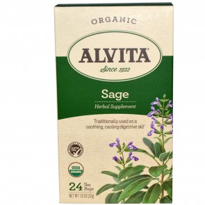 Alvita Organic Sage 24 Tea Bags