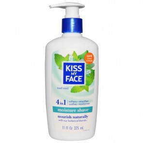 Kiss My Face Moisture Shave Cool Mint 11 oz