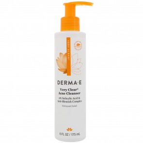 Derma E, Very Clear Acne Cleanser, 6 fl oz (175 ml)
