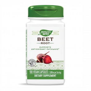 Nature's Way Beet Root 500 mg 100 Vegan Capsules