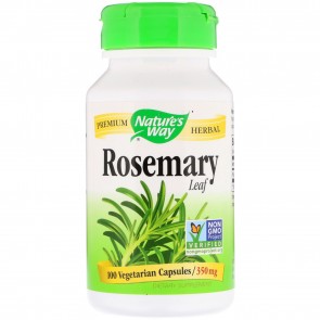 Nature's Way Rosemary Leaves 400 mg. 100 Capsules