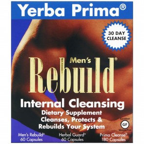 Yerba Prima Men's Rebuild Internal Cleansing System