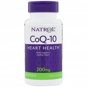 Natrol CoQ-10 200 mg. 45 Softgels