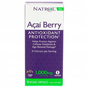 Natrol - Pure Acai Berry Capsules, 75ct 