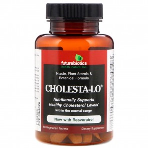 futurebiotics Cholesta-LO with garlic and niacin-60 tablets