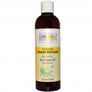 Aura Cacia, Natural Skin Care Oil, Sweet Almond, 16 fl oz (473 ml)