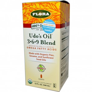Flora Inc Udo's 3-6-9 Oil Blend 32 oz