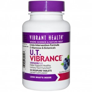 Vibrant Health U.T. Vibrance Crisis Intervention Formula 50 Vegetarian Tablets