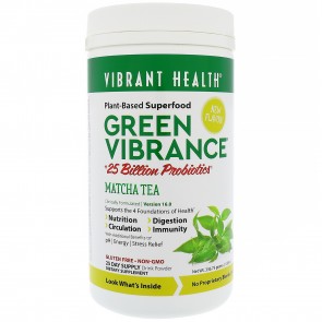 Vibrant Health Green Vibrance Matcha Tea 336.75 Grams