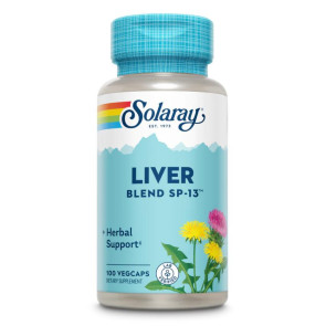 Solaray mezcla de hígado sp-13 100 cápsulas vegetales