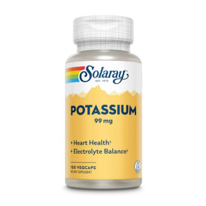 Solaray Potassium 99mg 100 Vegcaps