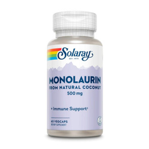 Solaray Monolaurin Immune System Support 500mg 60 Vegcaps