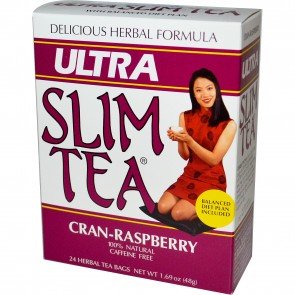 Hobe Labs Cran-Raspberry Ultra Slim Tea 24 pack 