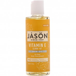 Jason Pure Beauty Vitamin E Oil 5,000 IU 4 fl oz bottle