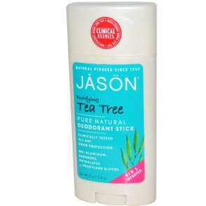 Jason Tea Tree Melaleuca Deodorant Stick 2.5 oz. 