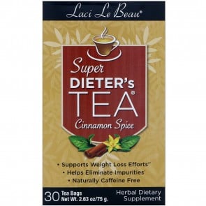 Laci Le Beau Super Dieters Tea Cinnamon Spice 30 Bags