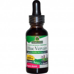 Nature's Answer, Blue Vervain, Organic-Alcohol, 2000 mg, 1 fl oz (30 ml)