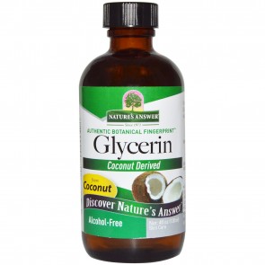 Nature's Answer Pure Vegetable Glycerin - Alcohol Free 4 fl oz.