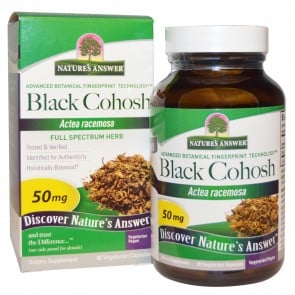 Nature's Answer Black Cohosh Root 90 Vegetarian Capsules