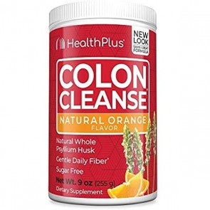 Health Plus Colon Cleanse Orange Sweetened with Stevia 9 oz (255g)