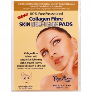 Reviva Labs Collagen Fiber Skin Brightener Pad