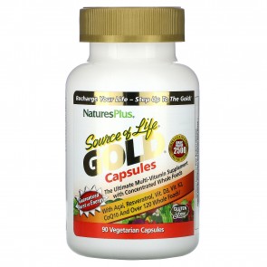Nature's Plus Source Of Life Gold 90 Vegetable Capsules