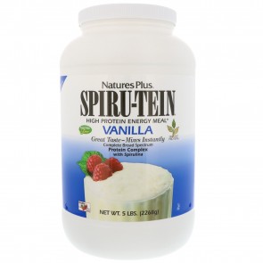 Nature's Plus Spiru-Tein High Protein Energy Meal Vanilla 5 lbs