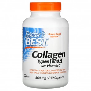 Doctors Best Collagen 500mg 240 Capsules