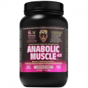 Healthy N Fit Anabolic Muscle v2.0 Strawberry Shake 3.5 lbs