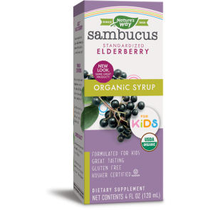 Natures Way Organic Sambucus for Kids Syrup