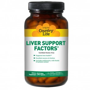 Country Life Liver Support Factors 50 Vegicaps
