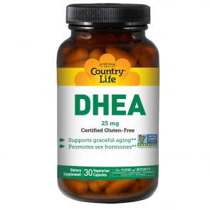 Country Life Dhea 25 Mg 30 Vegicaps