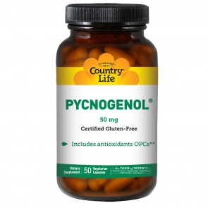 Country Life Pycnogenol 50 Mg 50 Vegicaps