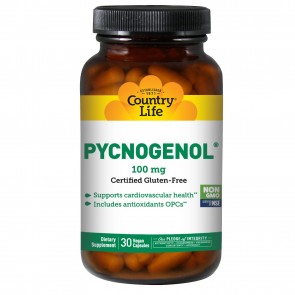 Country Life Pycnogenol 100 Mg 30 Vegicaps