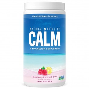 Natural Vitality Natural Calm Raspberry-Lemon Flavor 16 oz