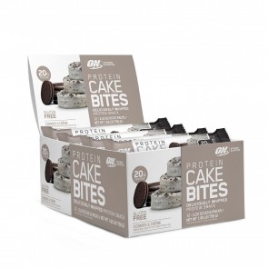 Optimum Nutrition Protein Cake Bites Cookies and Creme | Protein Cake Bites Cookies and Creme