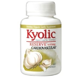 Kyolic Reserve Aged Garlic Extract - 60 Capsules - Supports Healthy