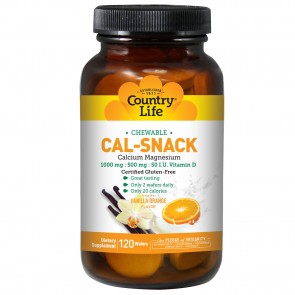 Country Life Cal Snack (Milk Free) 120 Tablets