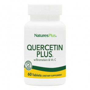 Nature's Plus Quercetin Plus Bromelain & Vitamin C 60 Tablets