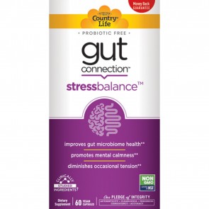 Country Life Gut Connection Stress Balance 60 Capsules