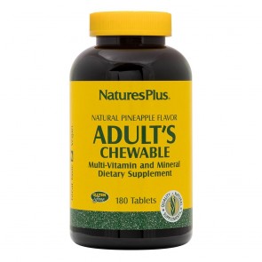 Natures Plus Adult Chewable Multi Pineapple 180 Tablets