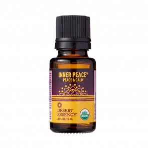 Desert Essence Inner Peace Organic Essential Oil 0.5 fl oz